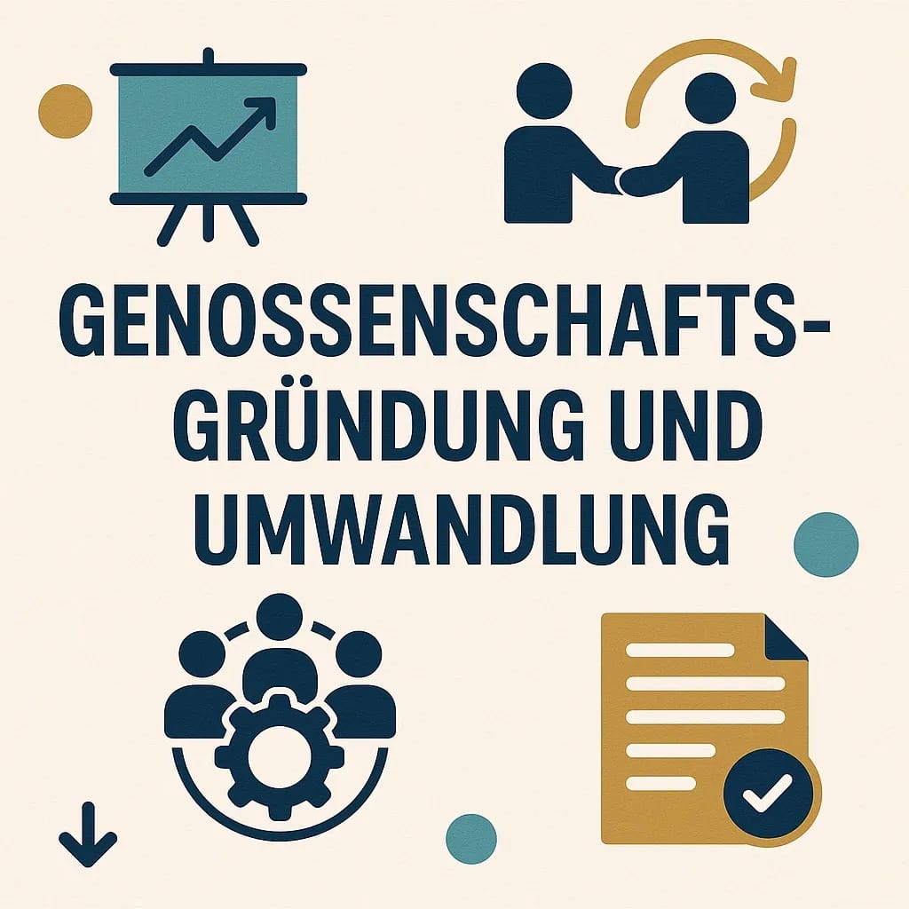 Interaktiver Leitfaden: Genossenschaftsgründung und Umwandlung