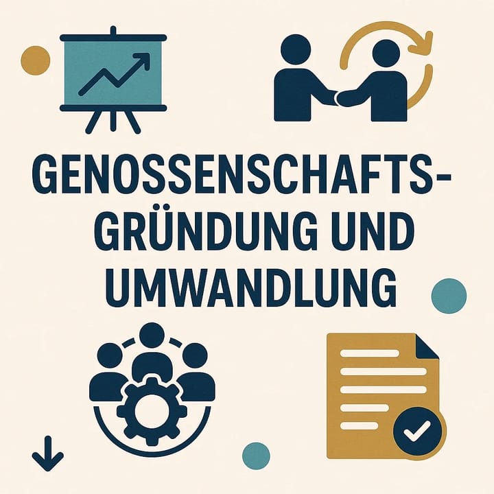 Interaktiver Leitfaden: Genossenschaftsgründung und Umwandlung